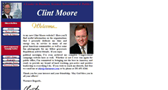 Desktop Screenshot of clintmoore.com